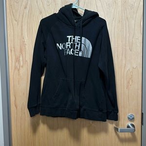 The North Face Black & Silver Hoodie